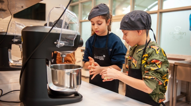 Cordelion MSM'de renkli atölye: Küçük şefler kendi lezzetlerini yarattı