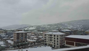 Kale beyaza büründü