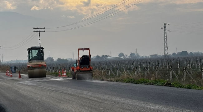 Manisa Büyükşehir Belediyesi, Yollarda Konforu Artırıyor