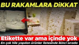 Peynirde hile bitmiyor: Etikette var, içinde yok! Bu dört rakamlı koda dikkat edin