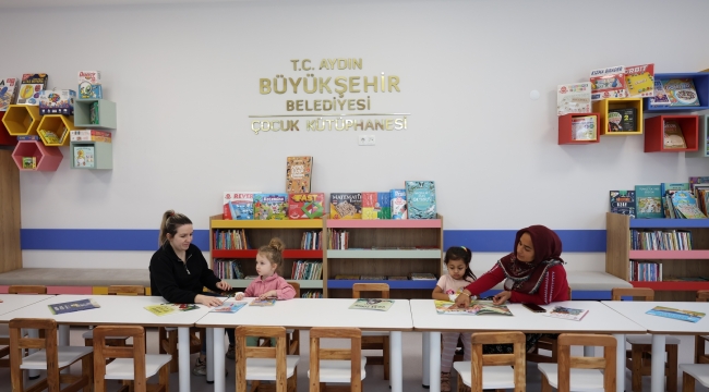 AYDIN BÜYÜKŞEHİR BELEDİYESİ'NDEN AYDIN ŞEHİR HASTANESİ'NE ÇOCUK KÜTÜPHANESİ