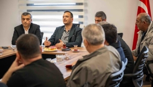 Başkan Ömer Eşki muhtarlarla buluştu
