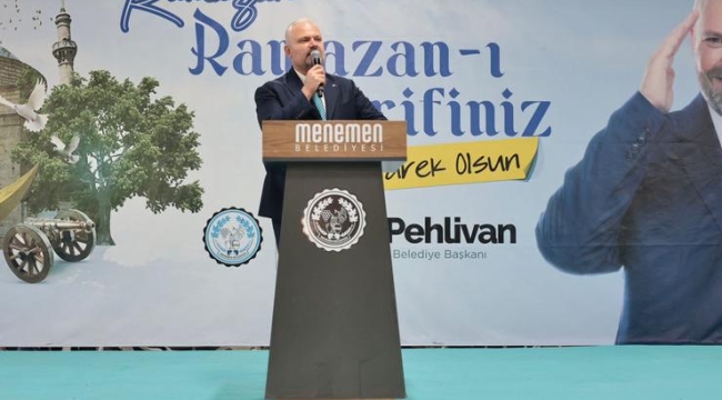 Başkan Pehlivan, personelle iftar sofrasında buluştu