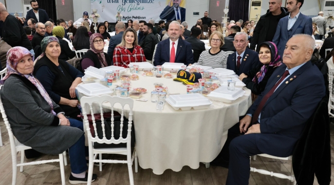Başkan Pehlivan, şehit aileleri ve gazilerle iftar sofrasında buluştu