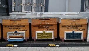 Büyükşehir'den Sel Mağduru Arıcıya Kovan Desteği