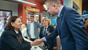 Buca'da şehit aileleri ve gazilere vefa iftarı