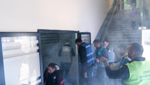 Büyükşehir'den çalışanlara kapsamlı afet tatbikatı