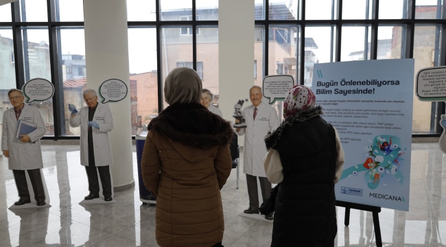  Konak'ta rahim ağzı kanserine karşı bilimsel farkındalık