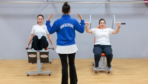 Konaklı kadınlar sporda buluşuyor