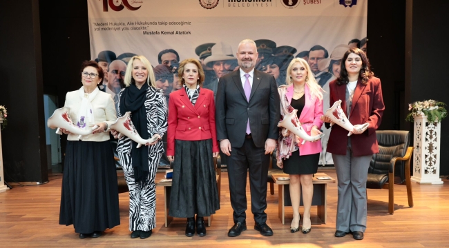 Menemen'de Medeni Kanun'un 100. yılına özel kutlama