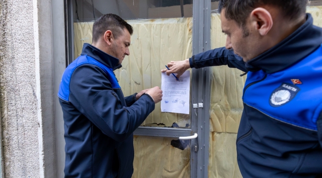 Merdiven altı imalathaneye mühür vuruldu