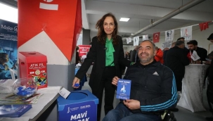 Aliağa'dan Karşıyaka'ya iyilik köprüsü: "Mavi Kapak" kampanyasına 200 kilogramlık destek