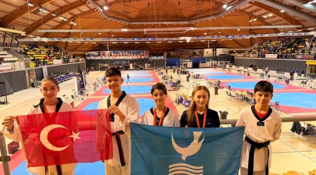 Aliağa'dan Uluslararası Taekwondo Başarısı