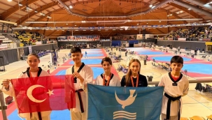 Aliağa'dan Uluslararası Taekwondo Başarısı