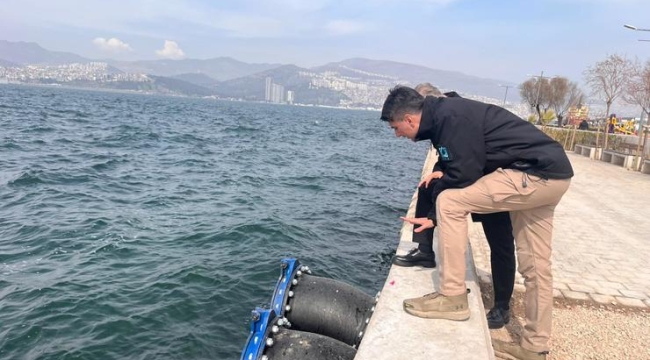 Alsancak'ta yağmur suları artık doğrudan denize ulaşacak