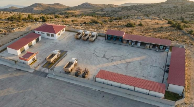 Ayvalık'ta 1. Sınıf Atık Getirme Merkezi'nin Yapımına Başlanıyor