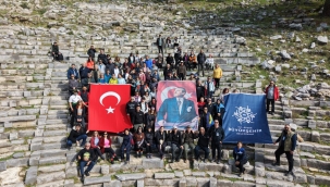 BAŞKAN ÇERÇİOĞLU VATANDAŞLARI PRİENE ANTİK KENTİ'NDE EŞSİZ TREKKİNG ETKİNLİĞİ İLE BULUŞTURDU