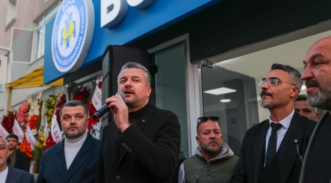 Başkan Görkem Duman, Buca Yardımlaşma Derneği 'nin açılışını gerçekleştirdi