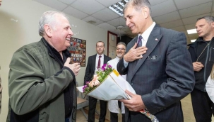 Başkan Tugay, meslektaşlarıyla Tıp Bayramı'nı kutladı