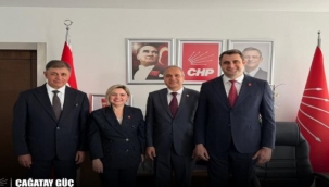 Başkan Tugay ve İl Başkanı Güç'ten Genel Merkez ziyaretleri