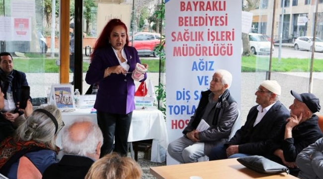 Bayraklı'da Bahar Evi'nde Ağız ve Diş Sağlığı Eğitimi