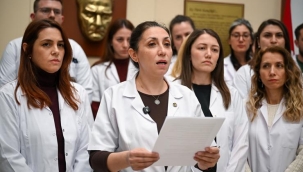 Bornova'da BELGEM Öğretmenlerinden Şiddete İsyan