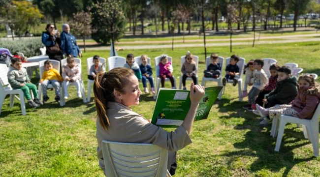 Bornova'da minikler öğrenerek eğlendi
