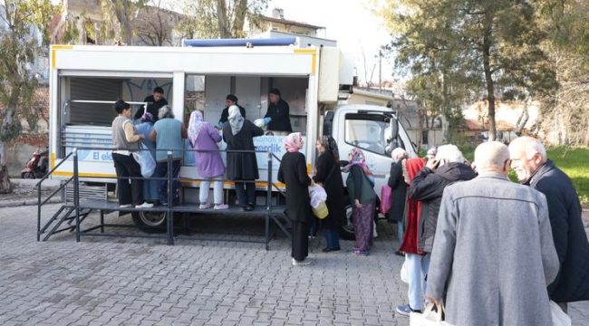 Konak'ta Ramazan bereketi Zafertepe'den başladı