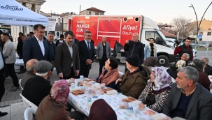 Manisa Büyükşehir Belediyesinin İftar Sofrası Selendi'de Kuruldu