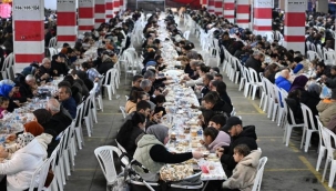 Manisa Büyükşehir Belediyesinin İftar Sofrası Soma'da Kuruldu