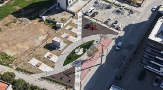 Menderes'te Anlamlı Park Açılışı