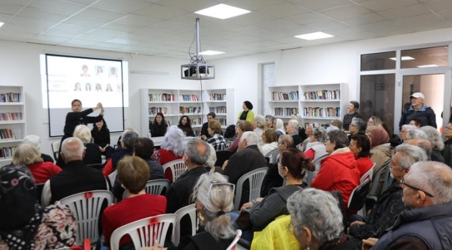 Seferihisar'da "Sağlıklı Yaşlanma" Söyleşisi'ne yoğun ilgi