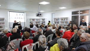 Seferihisar'da "Sağlıklı Yaşlanma" Söyleşisi'ne yoğun ilgi