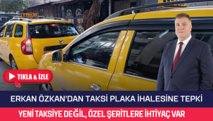 Yeni taksiye değil, özel şeritlere ihtiyaç var
