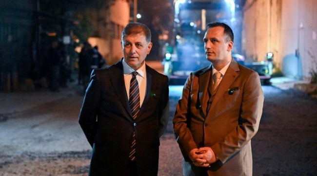 Eşki ve Tugay'dan gece baklavalı destek