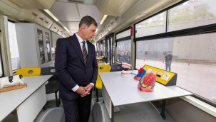 Gezici Bilim Otobüsü yola çıktı