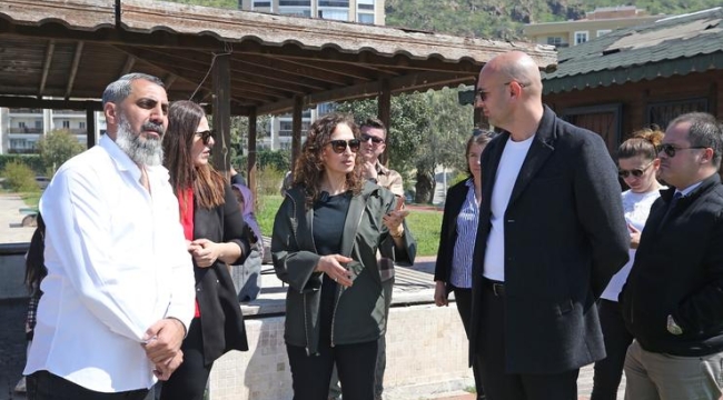 Karşıyaka'nın parklarına modern dokunuş