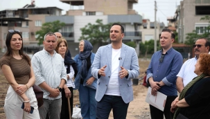 Avrupa'dan Bornova'ya kent bostanı incelemesi