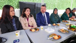 Başkan Görkem Duman, "Beş Çayı" na konuk oldu