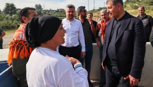 Başkan Tugay Belenbaşı'nda yurttaşlarla buluştu