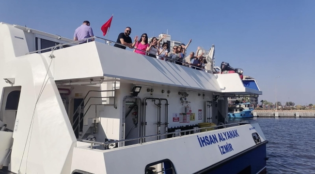 Bayramda rota denize
