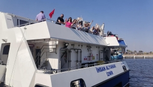 Bayramda rota denize