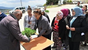 Bornova'dan üreticiye can suyu