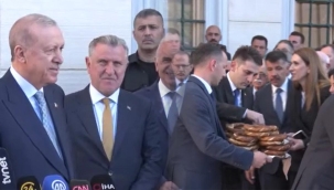 Cumhurbaşkanı Erdoğan'ın 'Rize simidi' yanıtı herkesi güldürdü