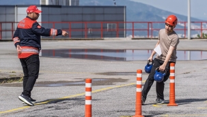 İzmir İtfaiyesi'nde zorlu sınav maratonu başladı