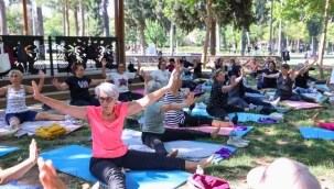 Bucalı kadınlardan spor kurslarına yoğun ilgi