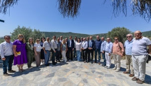 Büyükşehir'den Foça Yeniköy'de anlamlı açılış