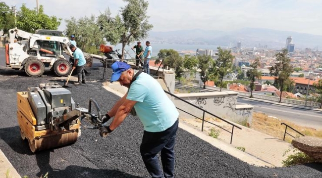 Konak'ta hummalı çalışma: 5 mahallede 24 sokak aynı anda yenileniyor