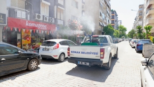 Konak'ta sivrisineklere karşı ilaçlama seferberliği: Ekipler her gün sahada