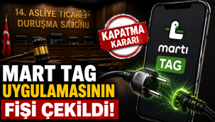 Martı Tag ve Martı Sürücü uygulamasına kapatma kararı